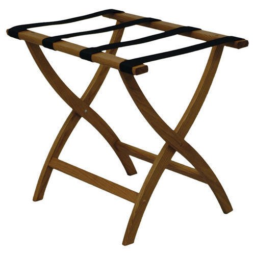 Moghny Natural Solid Wood Wooden Stand Luggage For Home, For Hotel