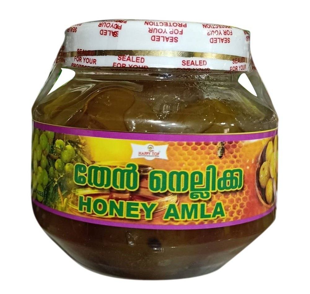 Organic Happy Top Honey Amla Murabba, Packaging Type: Plastic Jar, Packaging Size: 500g