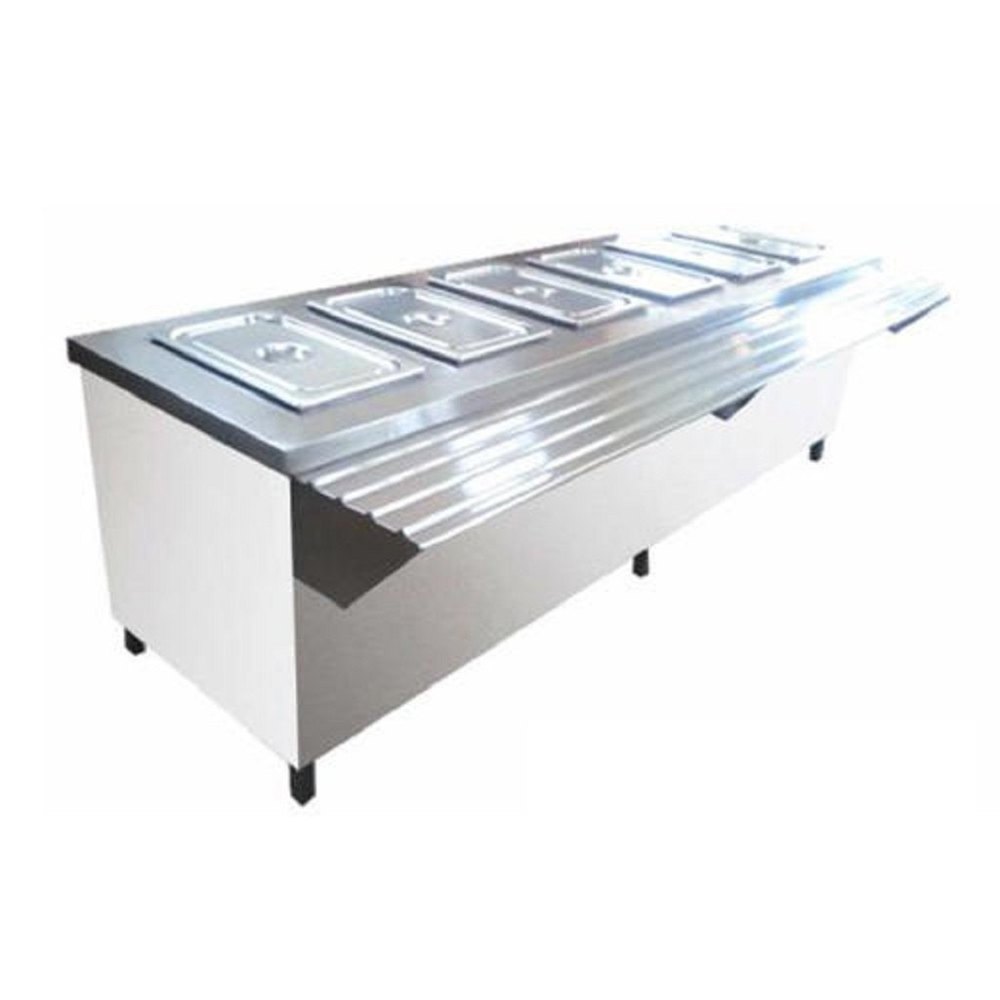 SUBAM Silver Industrial Bain Marie, For Commercial, 16AMPS