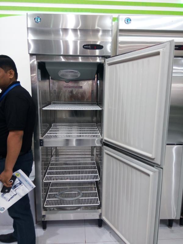 Silver Statics Cooling Hoshizaki Two Door Refrigerator With 5 Year Warranty, Model Name/Number: Hrsw76, Capacity: 507 Litre