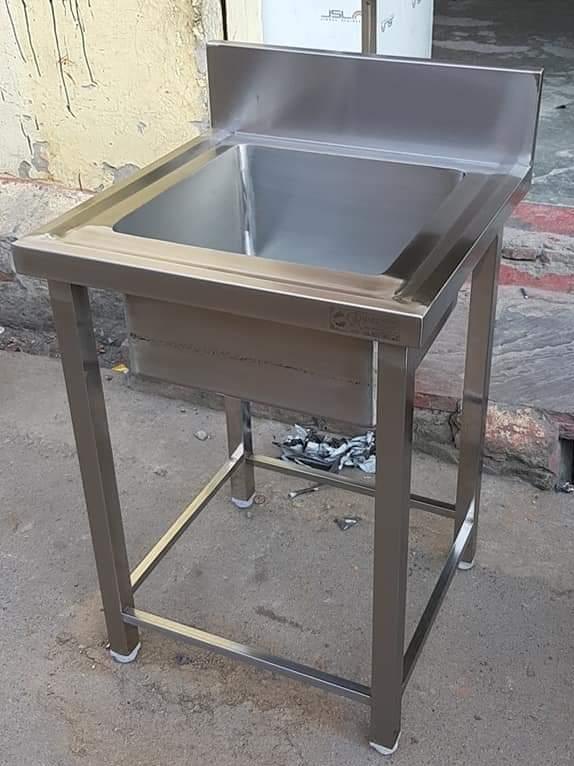 DSB 4 Commercial Stainless Steel Sink