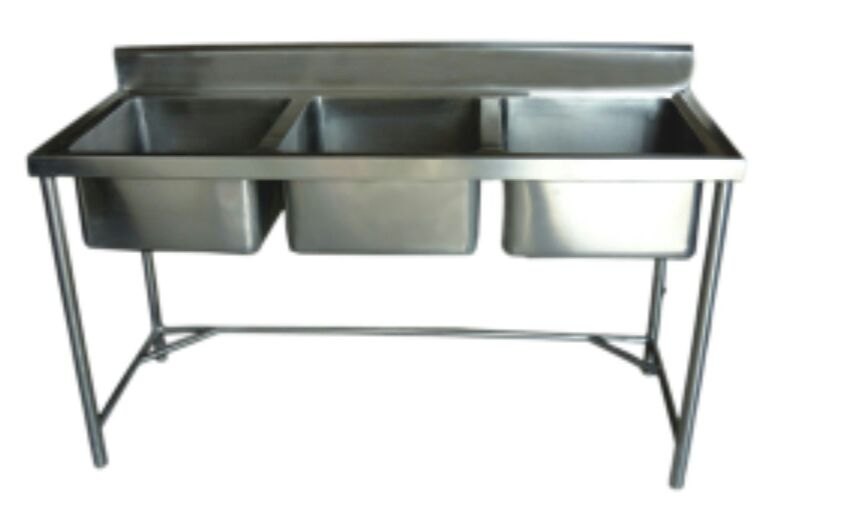 SS 3 Sink Unit