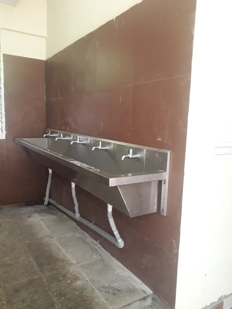 ss Hand wash trough