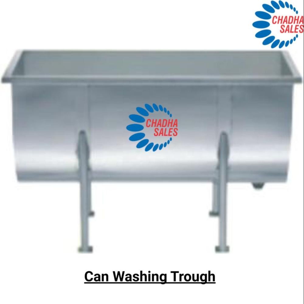 StainleSS Steel SS-304 Can Washing Trough