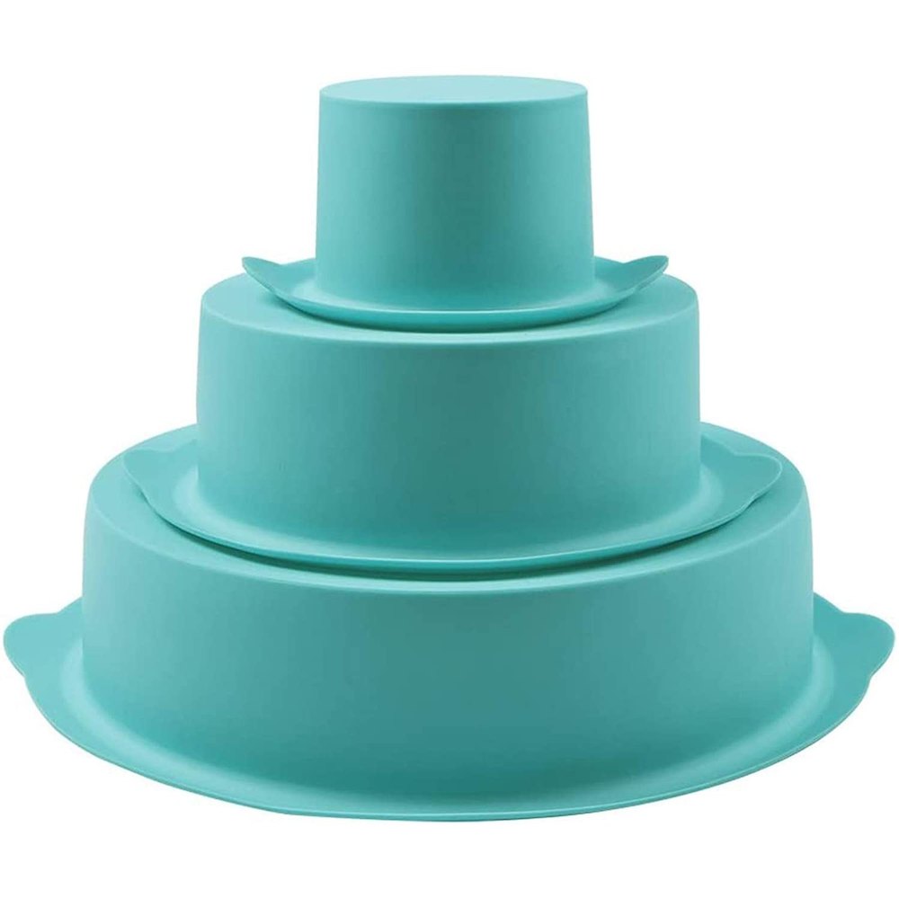 Black Blue Round Cake Maker, Packaging Type: Box