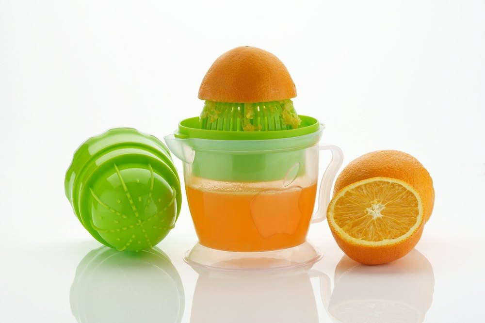 Home Plastic 2 in 1 mini juicer CE-106