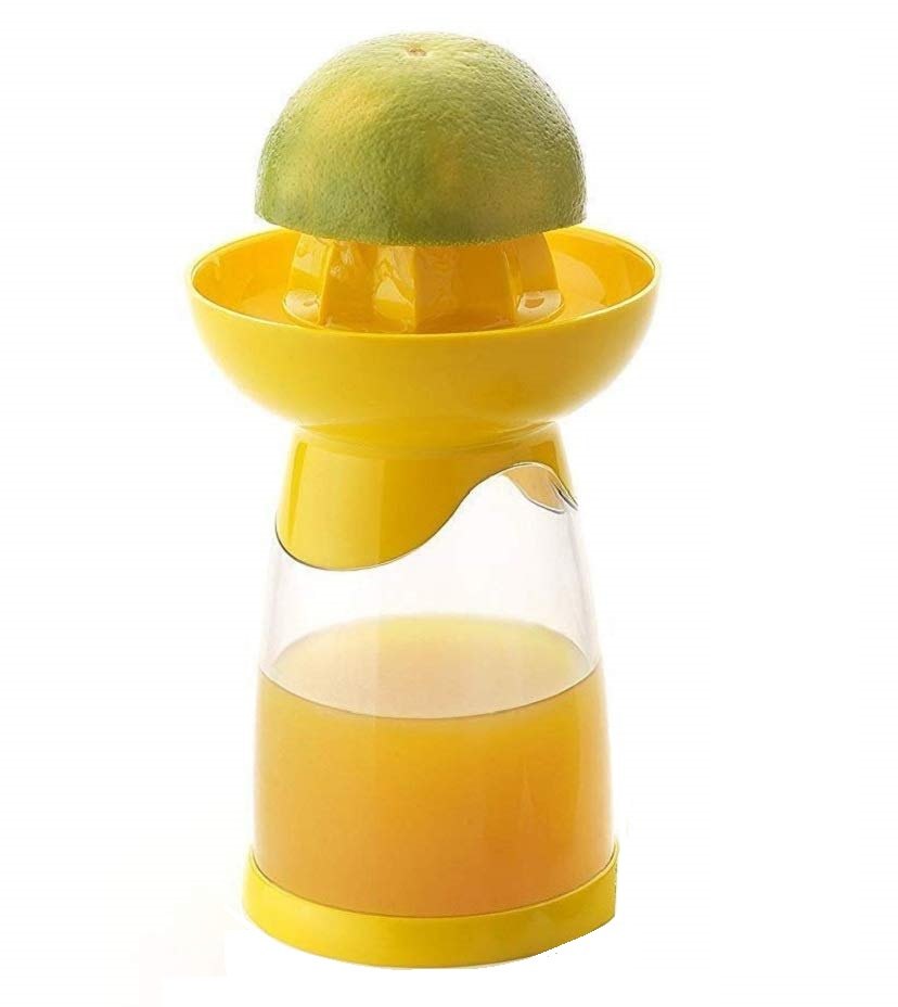 Qualityzone Multicolor 3 in 1 Lemon Squeezer, For Lemon, Orange Juicer