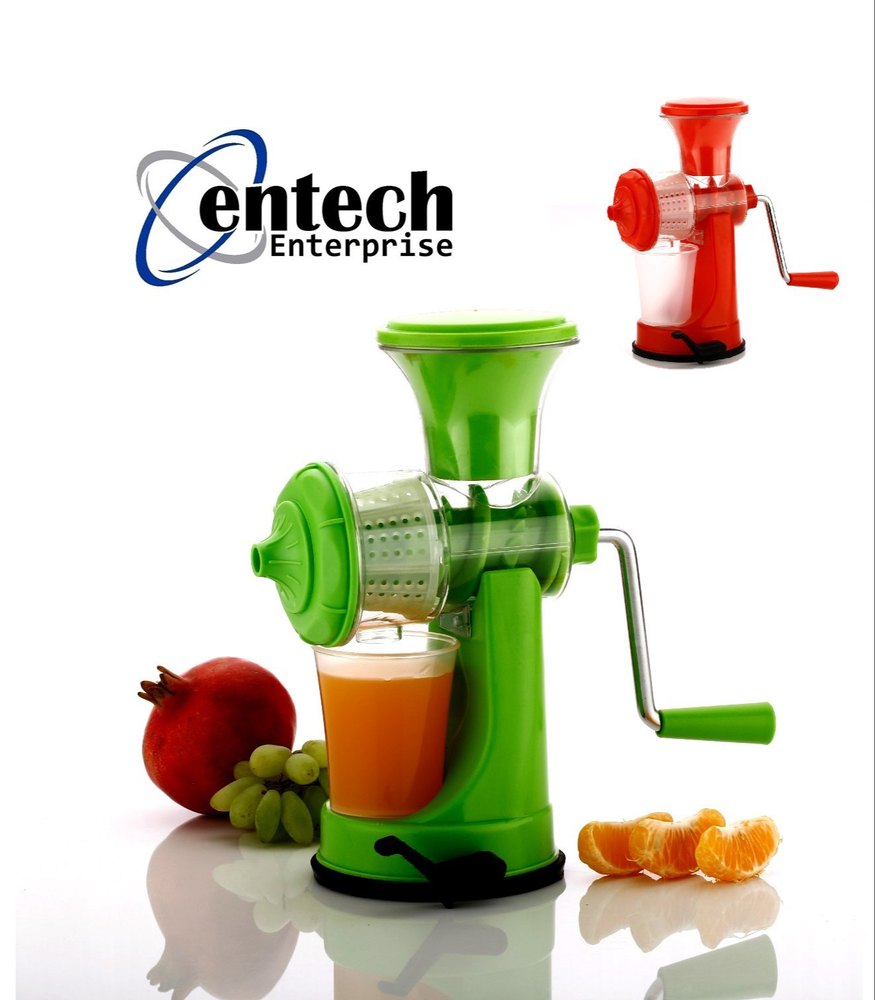 Entech Manual Plastic Mini Fruit Juicer, For Home, Multi