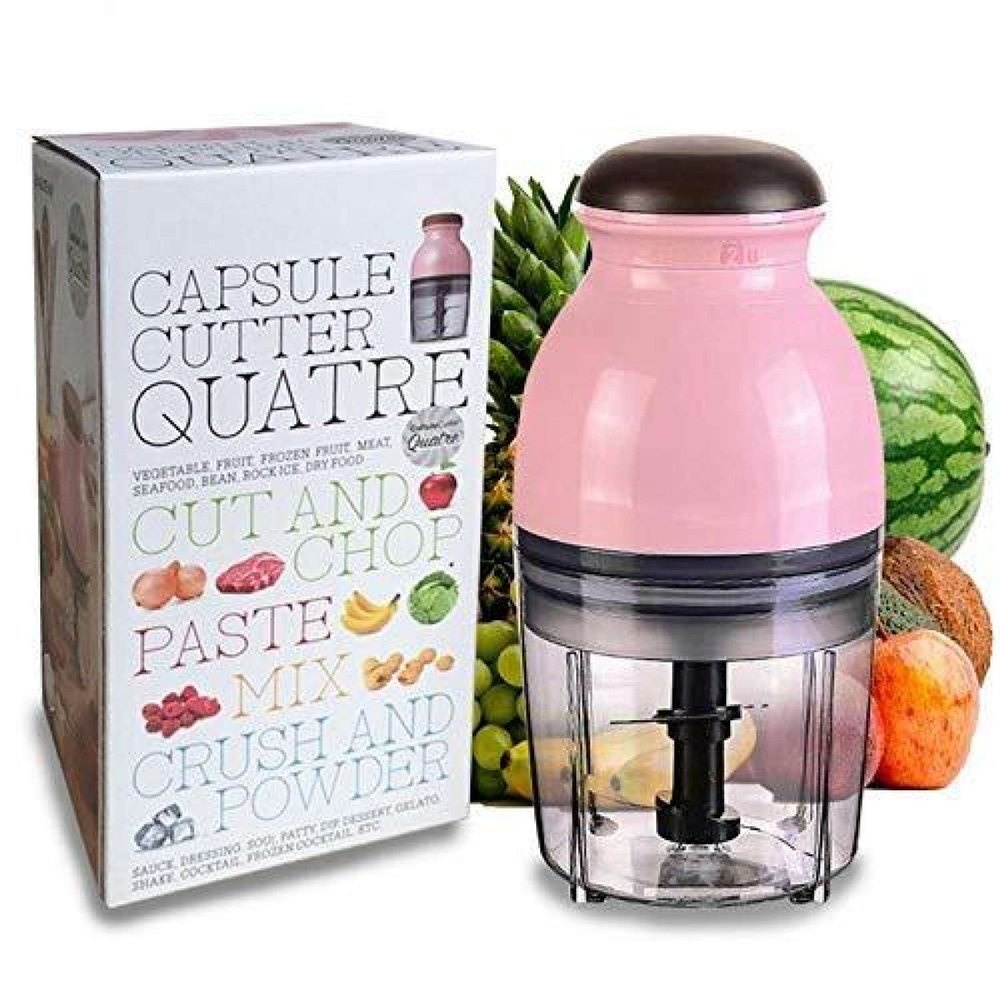 Pink Plastic Electric Multi Purpose Vegetable Fruit Blender Mixer Juicer, For Personal