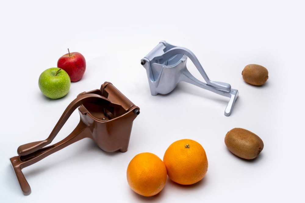 Silver Manual Small Aluminium Juicer, Aluminium Juicer