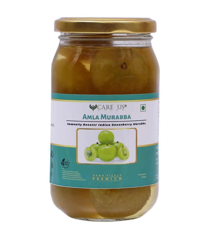 Organic Amla Murabba 500 gm, Packaging Type: Jar