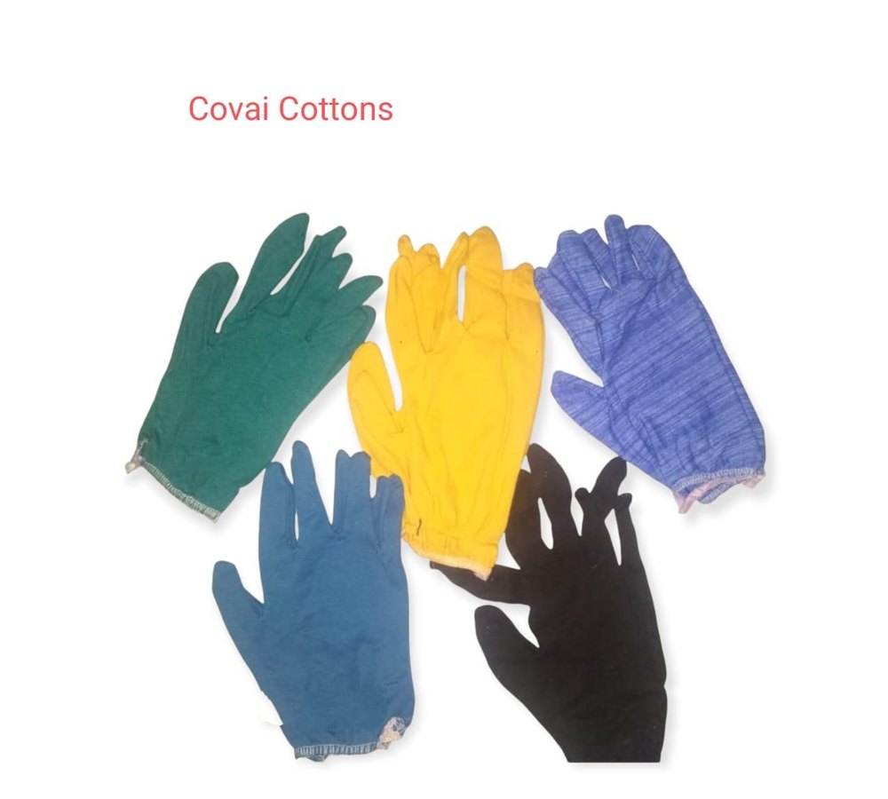 cotton Banian Gloves, Size: Medium, Model Name/Number: 1104