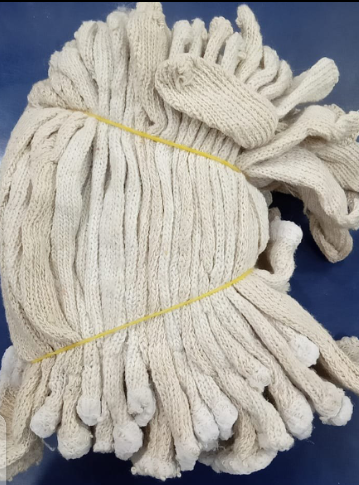 Safety Gloves Cotton Hand Glove, For Industrial