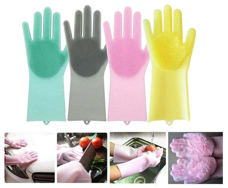 mix Household Gloves Silicone Cooking Glove, Size: Free Size