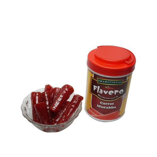 Flavero Carrot Murabba, Packaging: Jar, No Artificial Flavour