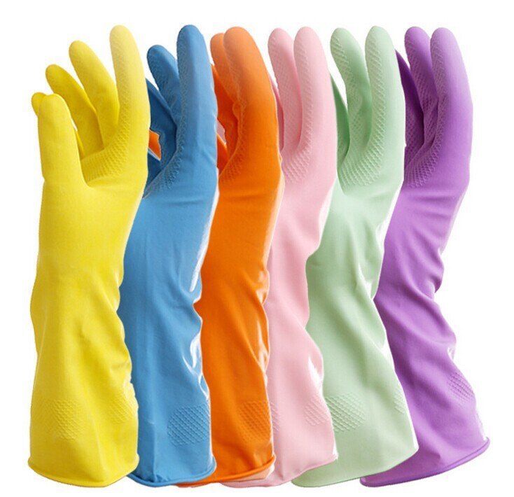 Rubber Household Hand Gloves