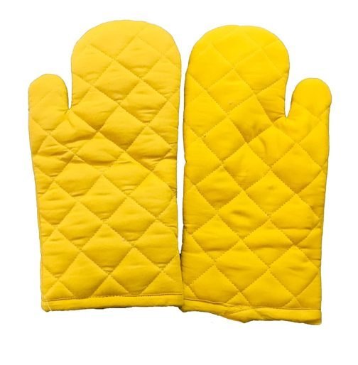 Plain Dyed Woven Kitchen Gloves, For Home