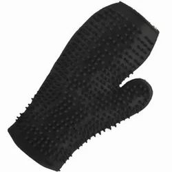 Black Pet Bath Glove
