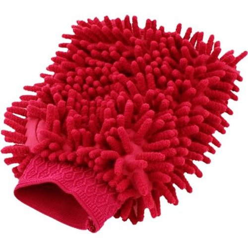 Microfiber Cleaning Glove, For Automotive Industry, Finger Type: Full Fingered