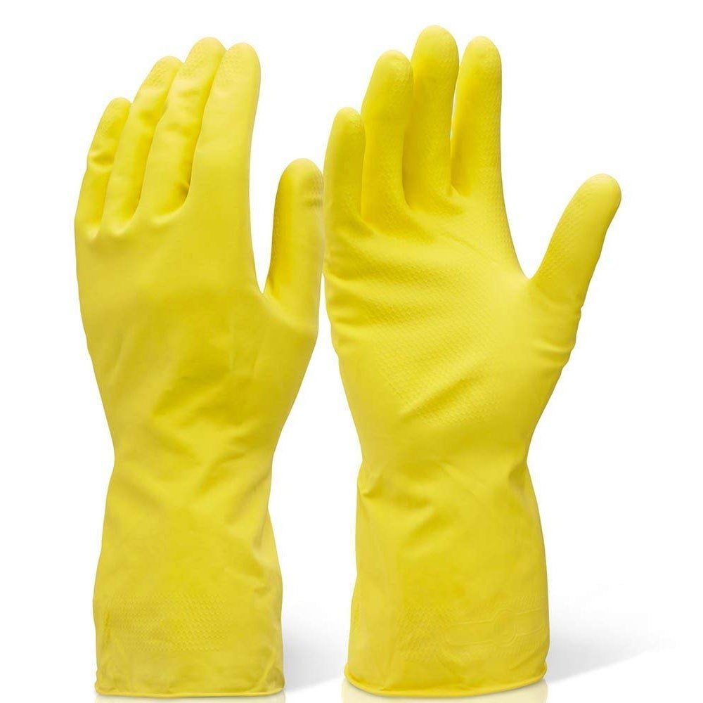 Unisex Flocklined Household Gloves, Size: Free Size