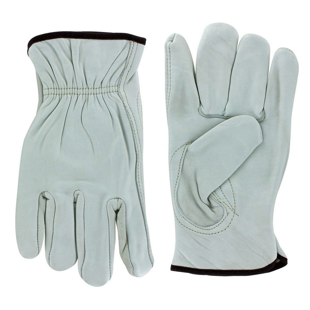 Oriental Enterprises Plain Driving - Full Grain Leather Work Gloves