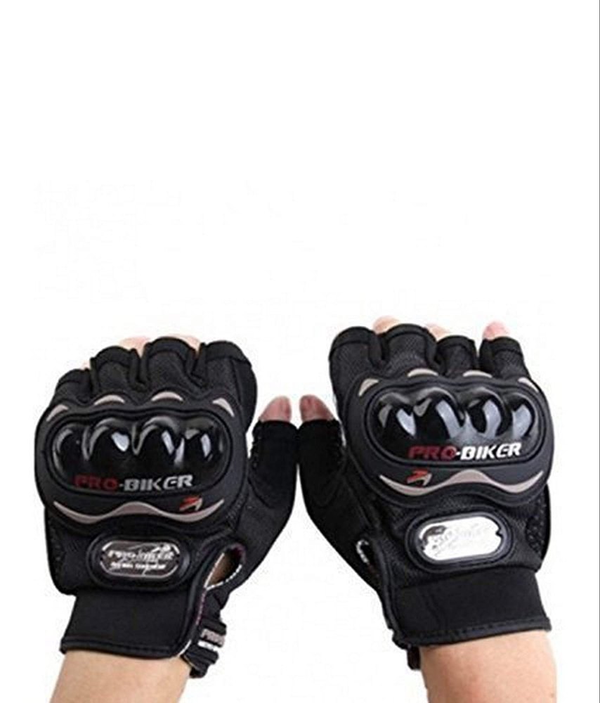 Plain Full Fingered pro baiker gloves