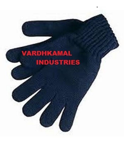 Vardhkamal Industries Cotton Knitted Hand Gloves, For Industrial