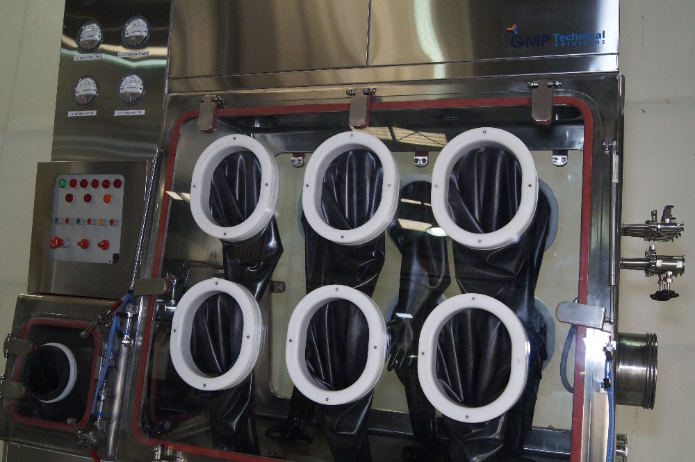 White Derlin, PTFE Glove Ports in Delrin PTFE, Packaging Type: Box