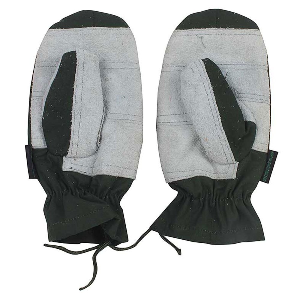 Leather With Double Layer Knitted Rocksport Slithering Mitten