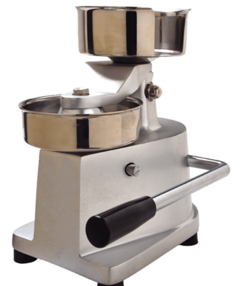 Golden Paper Board Burger Patty Press Machine, For Cake