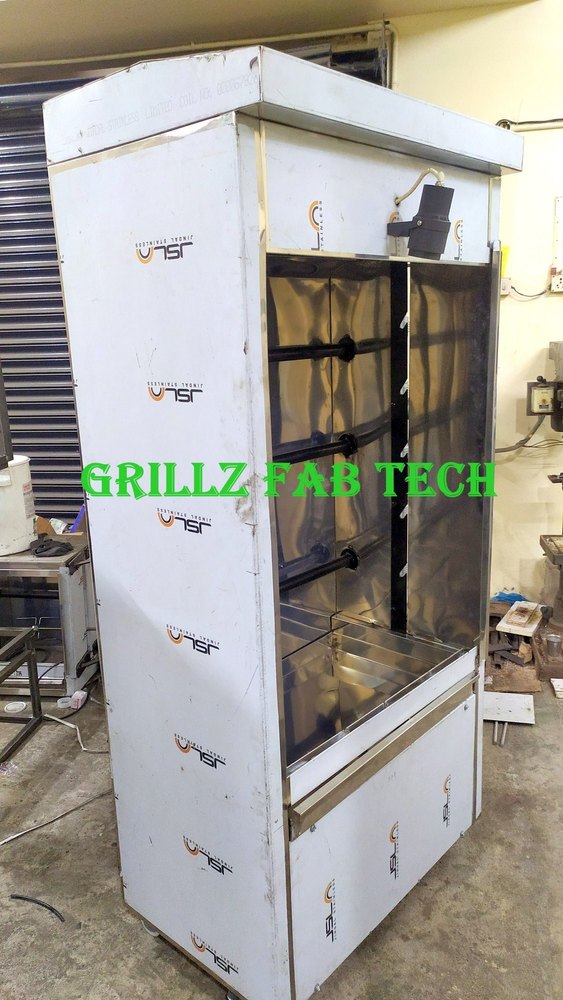 Silver Stainless Steel Grill Chicken Machine Manufacturers in Tirunelveli, For Hotel