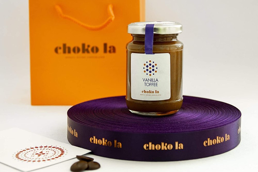 Cholo La Round Vanilla Toffee Chocolate Spread