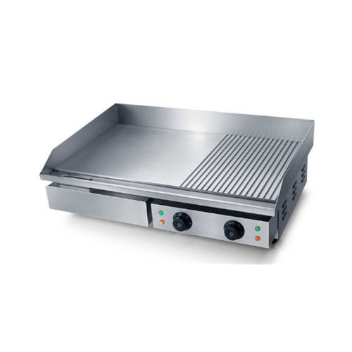 Stainless Steel Grill Plate, Size: 17 X 12.5 X 2.2 Inches