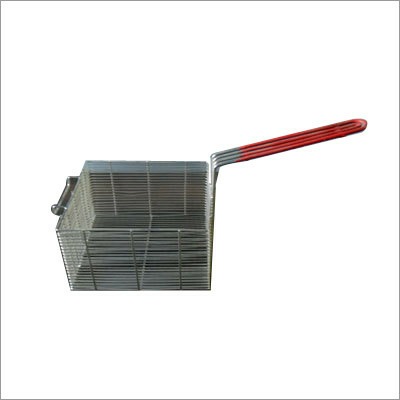 Silver Stainless Steel Grill Baskets, For Hotel
