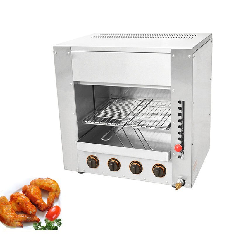 MD Stainless Steel Gas Salamander Grill, For Restaurant, Size: 24 X 18 X 24 Inch