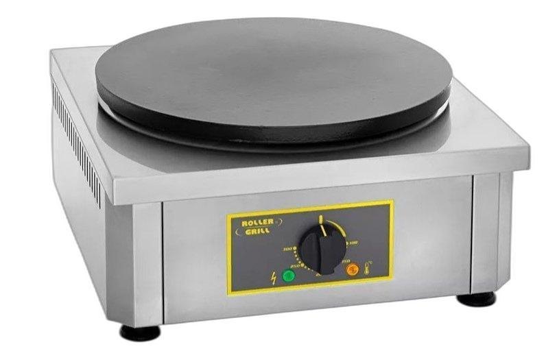 Silver Stainless Steel Roller grill hot plate round