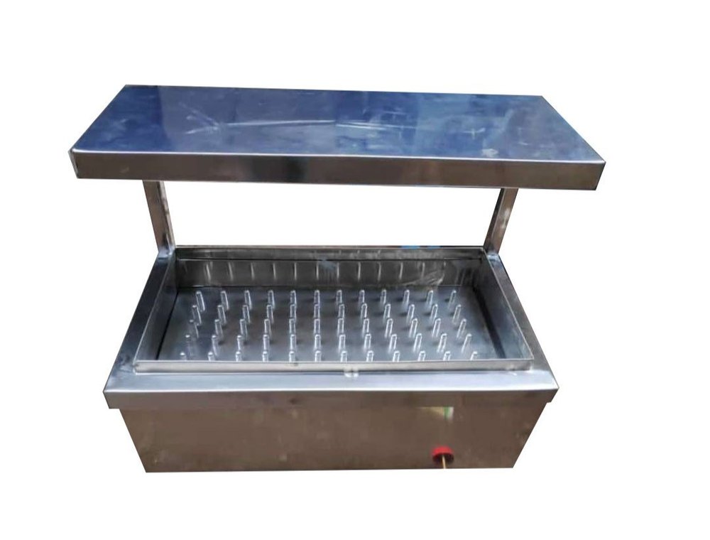 Stainless Steel Gas Barbeque, For Restaurant, Size: 3 Ft (height)