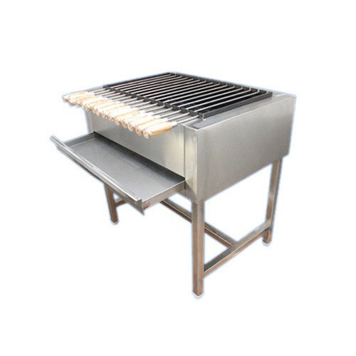 Silver Electric Barbeque, Size: Standard