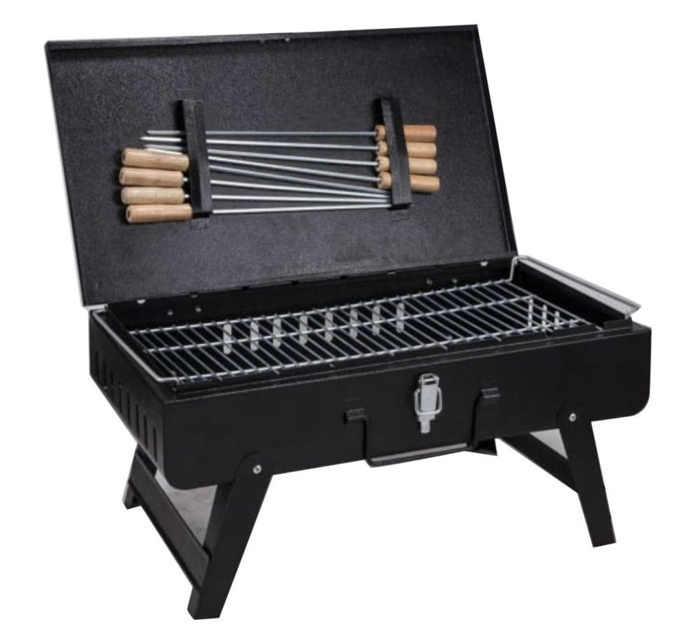 Black Stainless Steel Barbeque Set