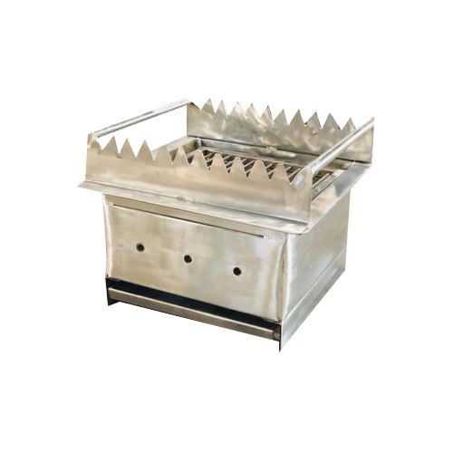 Silver 12 Inch Ss Table Barbeque