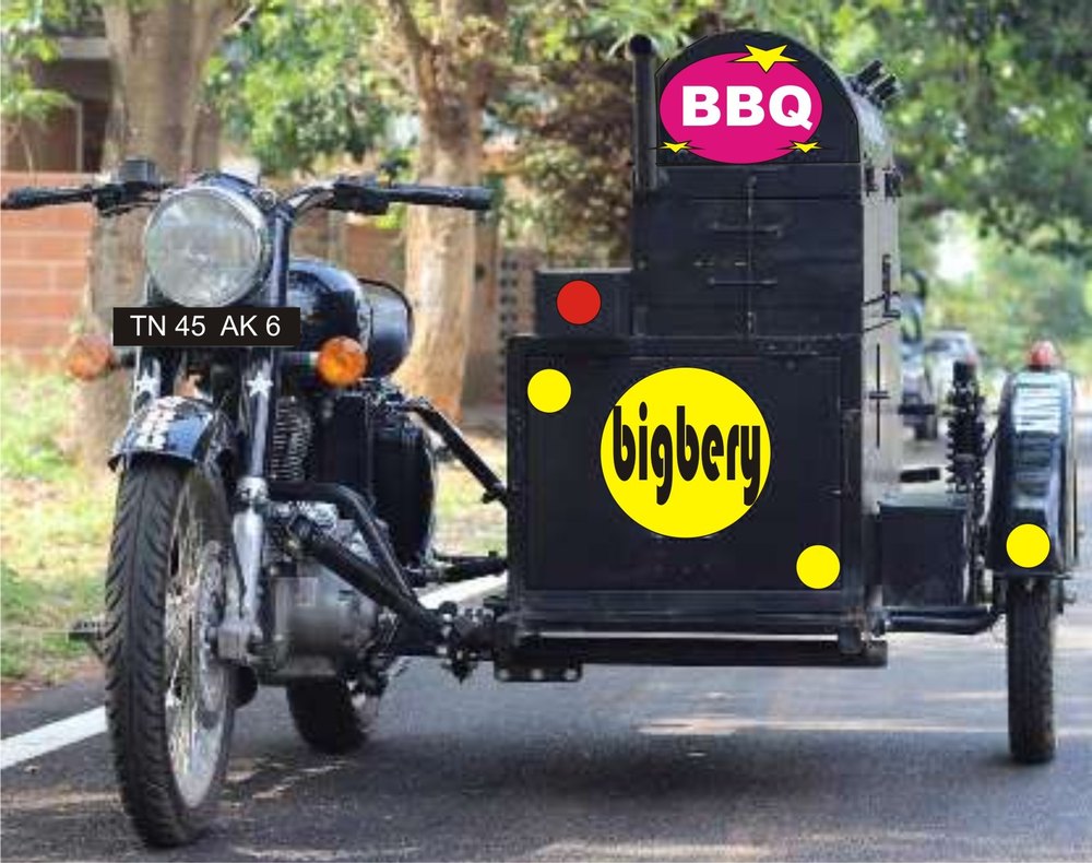 Black Bullet Barbecue, Model Name/Number: Bigbery B, Size: Standard