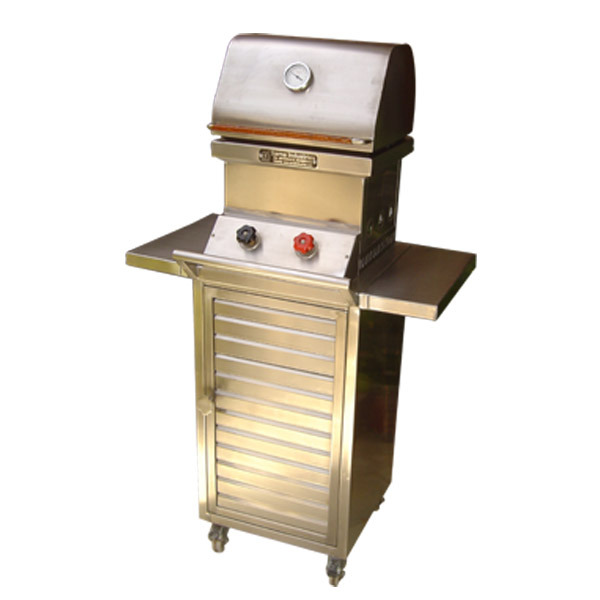 Sarna Agencies Electric Grill 2 Burner Gas Barbecue, Size: 18 X 18 X 54