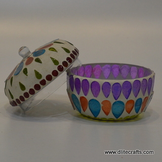 Glass Small Jar