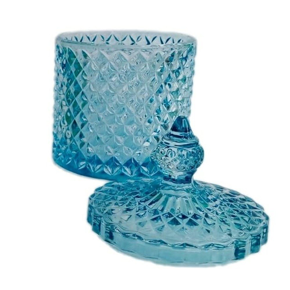 Sky Blue Glass Jar, 30ml