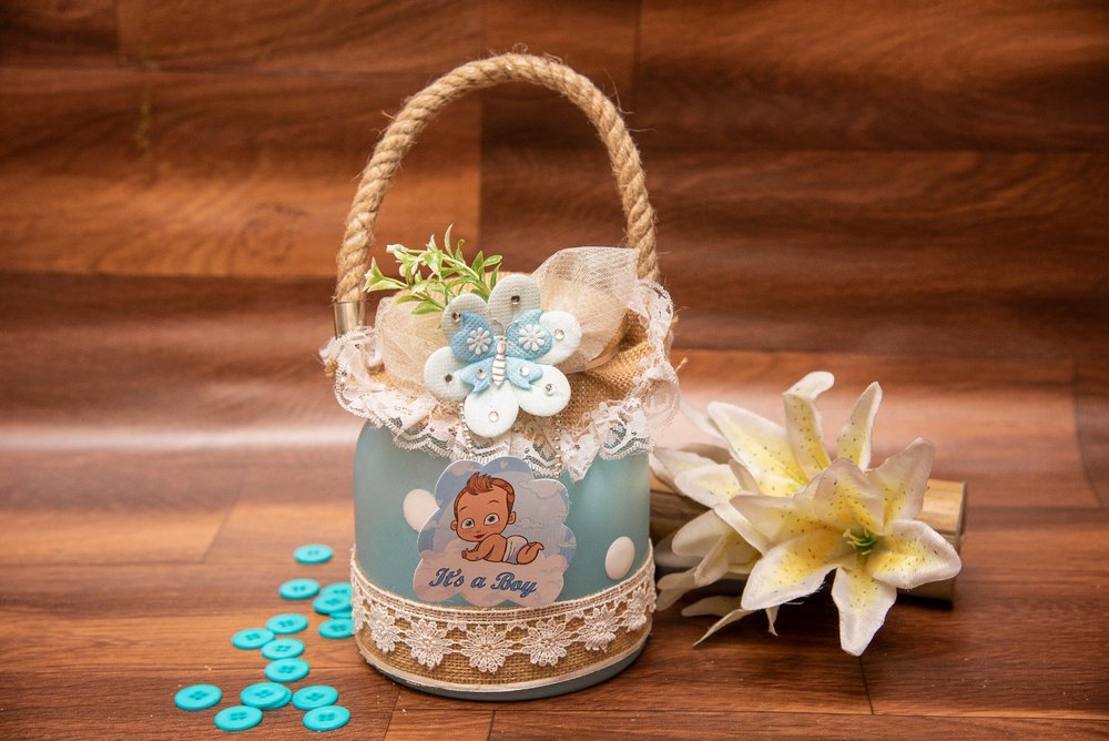 Glass Baby Announcement Jars, For Gifting