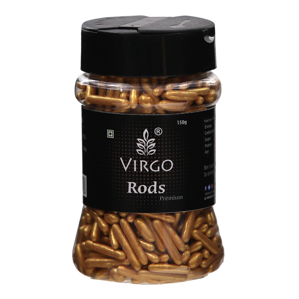 Sprinkler Virgo Rods - Gold - 150gms, Packaging Type: Plastic Bottle