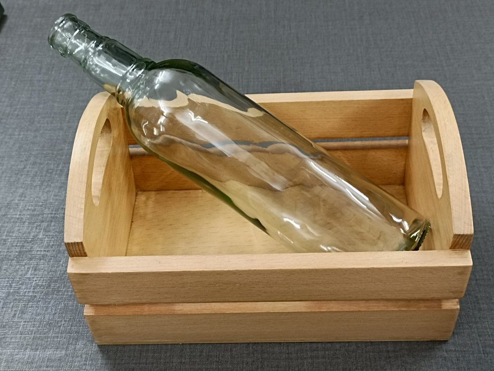 Glass Whiskey Bottle