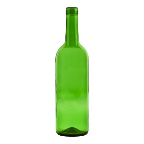 Glass Wine Bottles Light Green - 750 Ml