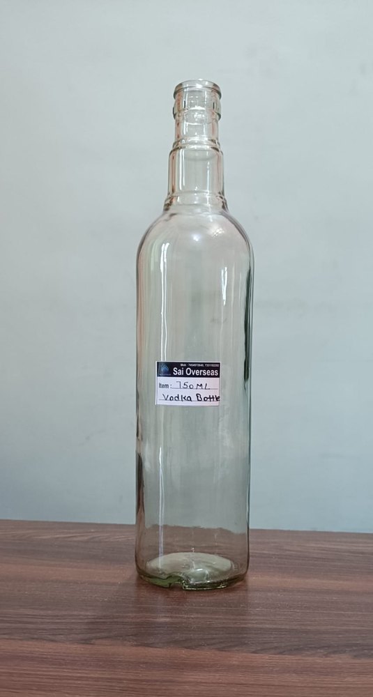 750Ml Vodka Glass Bottle