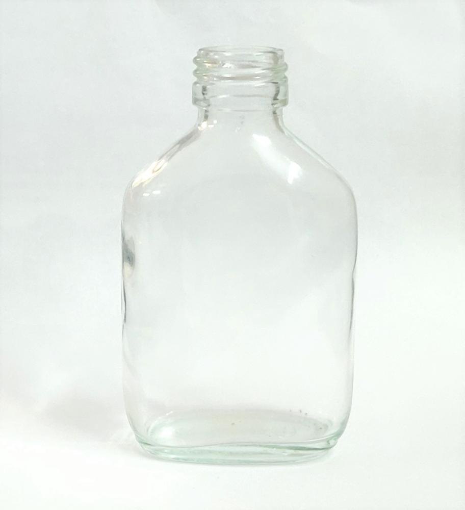 90ml Flat Liquor Glass Bottle